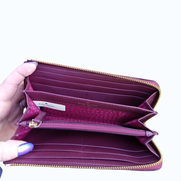 Kate Spade NWOT SET Bay Street Lydia Satchel and Stacy Wallet - Picture 6 of 7